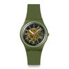 Часы THRU THE GREENERY SO28G110 Зеленый [Swatch]