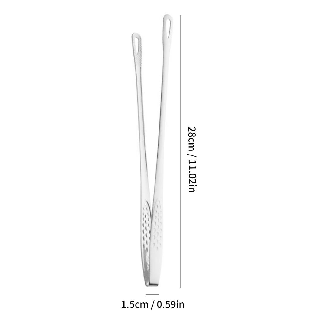 Щипцы для барбекю из нержавеющей стали 304, зажим, длинная ручка, нескользящие, щипцы для еды, щипцы для гриля, щипцы для мяса, кухонные гаджеты, аксессуары