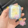 Ins Gradient Cupid Angel Love, милый брелок с луной, мультяшный чехол для наушников IMD для Apple Air Pods 1 2 Pro 3 2nd, крышка зарядного устройства