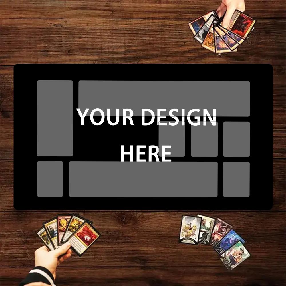 Custom Mousepad Magic Party Game Mat Durable Rubber for MTG&TCG Games 35X60cm Mouse Pad Offices Desk Mats Friendly Design