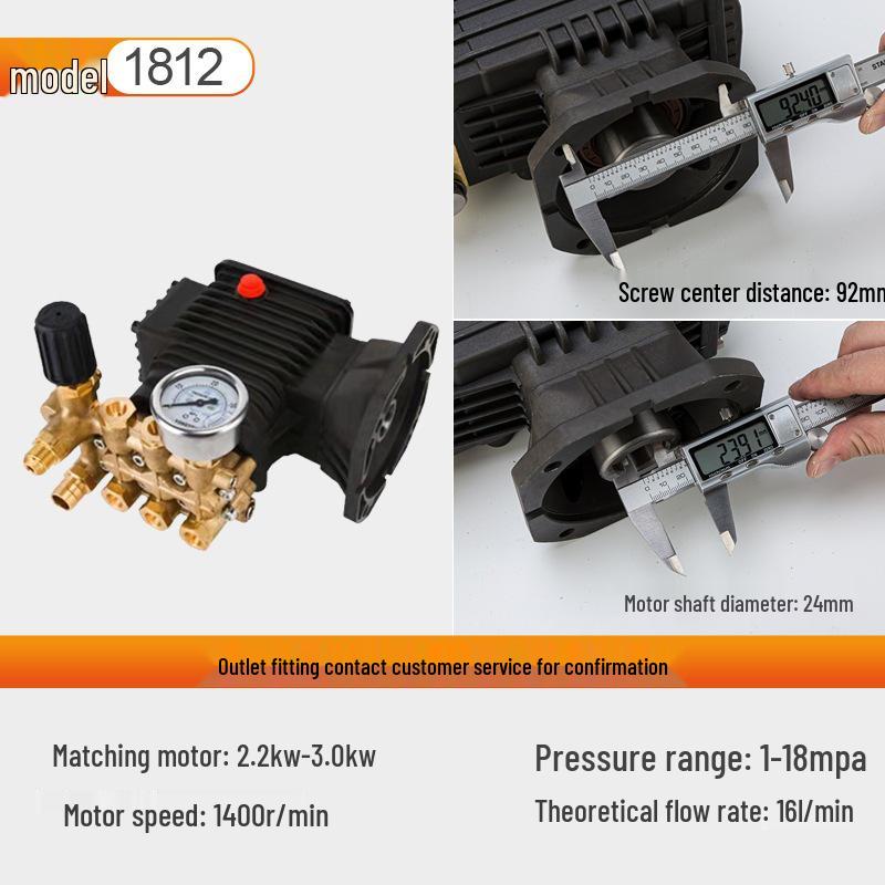 Ultra-High Pressure Ceramic Plunger Pump: Car Wash, Humidifying & Misting
