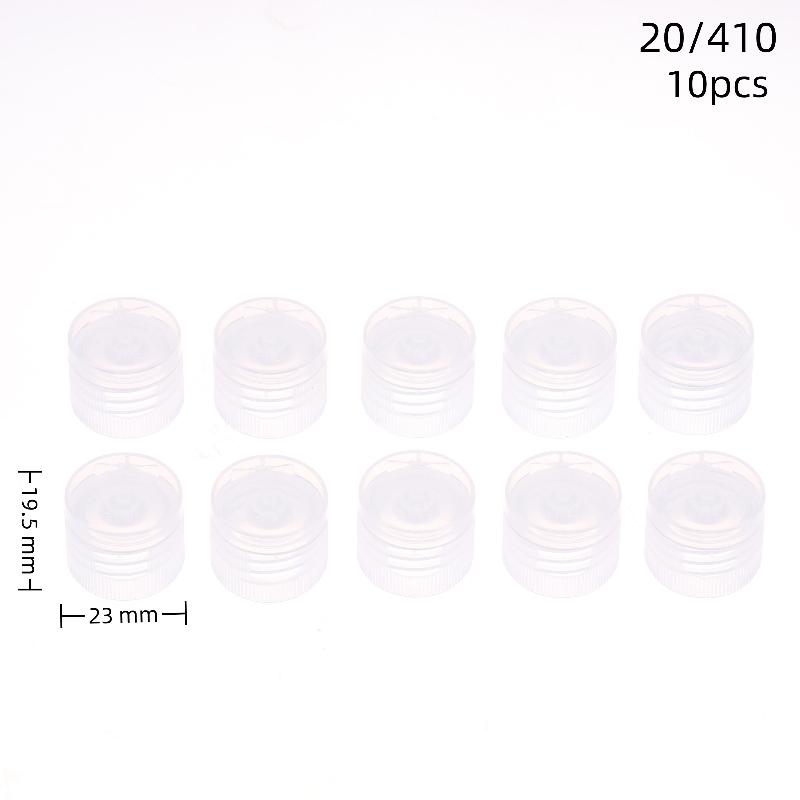 10 шт. Диаметр 18/20/24 мм Пластиковая крышка для бутылки Запасная крышка-клапан для бутылки с лосьоном/тоником, крышка для косметической бутылки, аксессуары