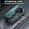 Портативный FM-радио, мини-FM-радиоприемник, уличный Bluetooth-динамик, TF-карта, USB-наушники, MP3-плеер, рекордер 70-108 МГц