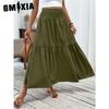 Женская модная повседневная летняя весенняя юбка