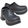 Crocs Женские кроксы Little Dolphin Черный Песочно-серый 212811-0LD