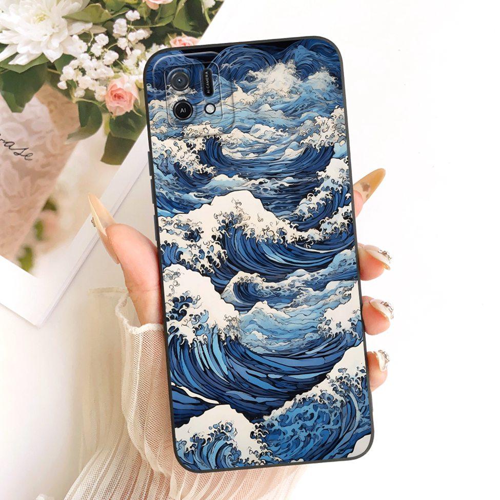 Для Oppo A16k CPH2421 Чехол Для Oppo A16e CPH2421 Чехол Модный Мультяшный Милый Смешной Расписной Силиконовый Чехол Для Телефона