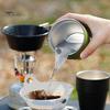 Camping Cup Spout Food Grade Heat-Resistant PP Snap Button Outdoor Hiking Backpacking Picnic Pot Mug Water Guide Nozzle Attachment Camping