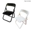 Mini Chair Folding Chair Chair Armchair Decor Toy 1:12 Dollhouse Miniature