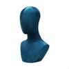 Head And Shoulder Display Mannequin for Jewelry Wig Presentation