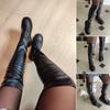 2022 Outwear New Woman Boots Fashion Long Boots Fashion Winter Ladies Thigh High Boot Chunky Heels Over The Knee Boots Women Shoes Female