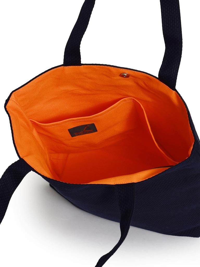 Сумка Sasicco Custom Tote Bag Navy БЕСПЛАТНО [BEAMS JAPAN]