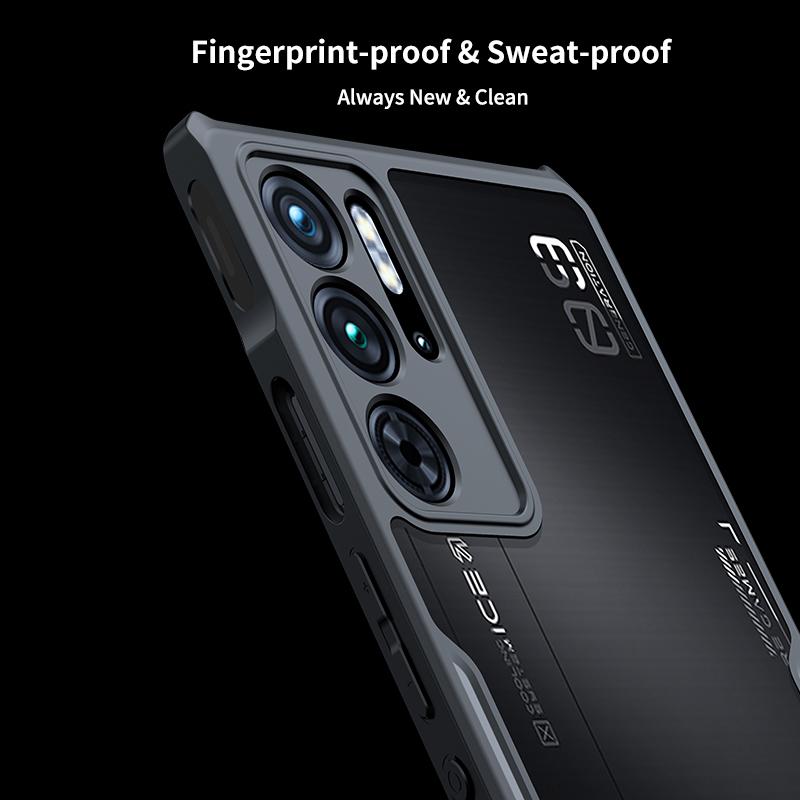 XUNDD Case for ZTE Nubia Red Magic 9 Pro 5G/9 Pro+ 5G Hybrid TPU+Acrylic Phone Cover