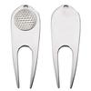 Multi-Functional Golf Divot Tool Golf Club Groove Cleaner Rust-proof Compact Size Portable Zinc Alloy Golf Divot Tool