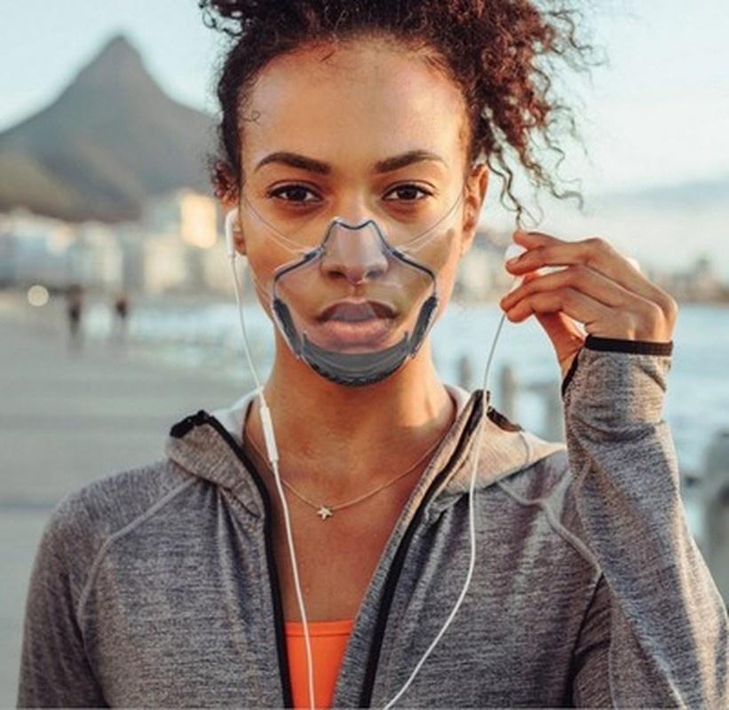 Новая стильная радикальная альтернатива прозрачному пластику и респиратору, многоразовая прозрачная маска для лица для взрослых