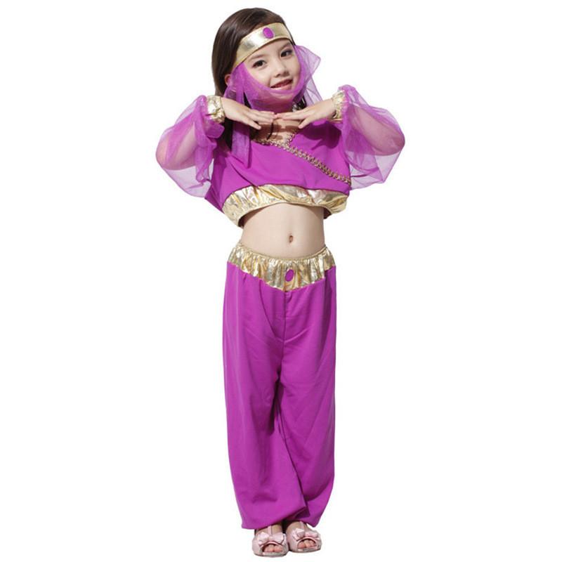 Очаровательное платье для косплея арабской девушки для вечеринки на Хэллоуин и сценических выступлений