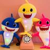 Singing Shark Luminous Shark Baby Children Plush Toys Animal Shark Toy