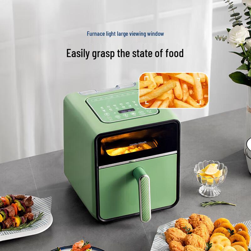 Мультипечь-аэрогриль Morphy Richards 4 л с функцией паровой жарки и прозрачным окном, штепсель CN (адаптер в комплекте)