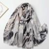 2024 Spring And Autumn Winter New Cotton And Hemp Long Thin Scarf Travel Versatile Sunscreen Warm Shawl For Women