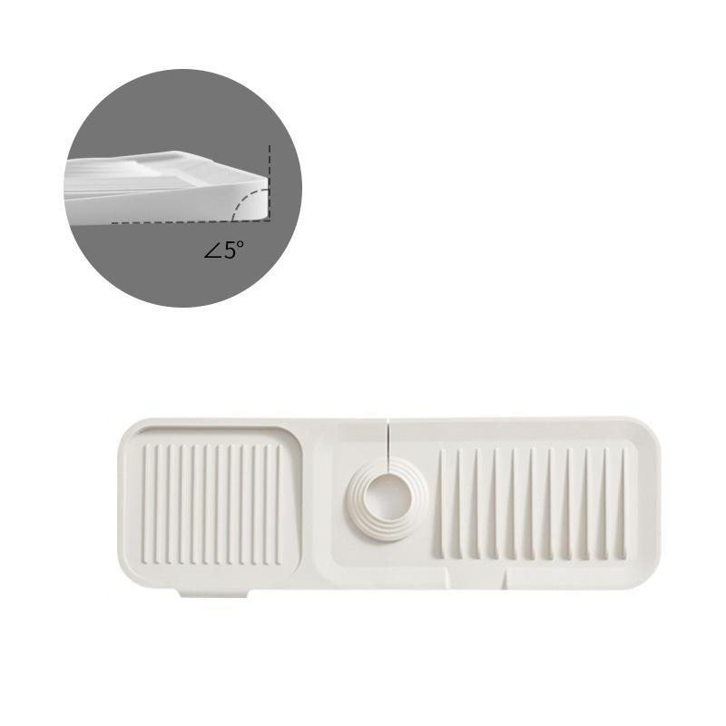 Kitchen Silicone Sink Faucet Splash Pad Splash Catcher Countertop Protector Mat Draining Pad Drainage Drying Pad Kitchen Gadgets