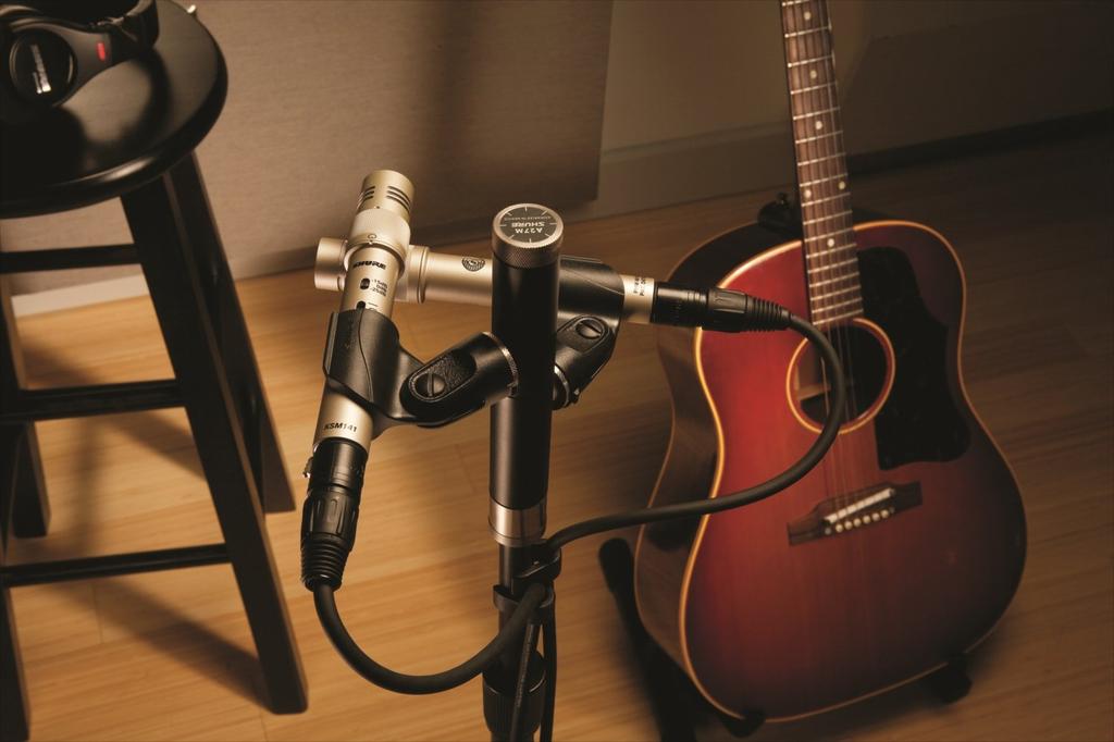 Shure KSM141 Dual Pattern Condenser Microphone and Dual Pattern Instrument Microphone with Warranty KSM141/SL-X 2-Year Manufacturer's
