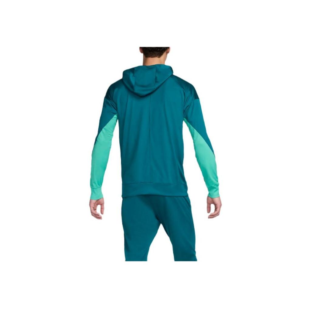 Nike Мягкая удобная влагоотводящая куртка с длинным рукавом Portugal Strike Мужские куртки Crystal-Blue FJ2352-381