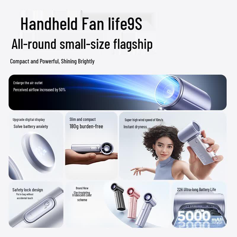 Jisu Portable Handheld Mini Fan