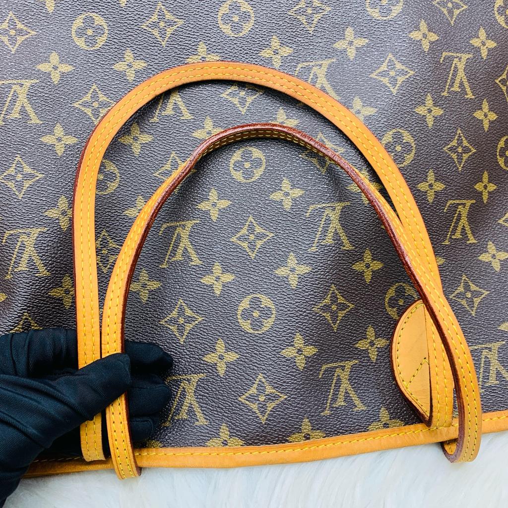 [Pre-Owned] Louis Vuitton Neverfull MM 'Beige/Brown Monogram Canvas' - Very Good #Z9D5Z9