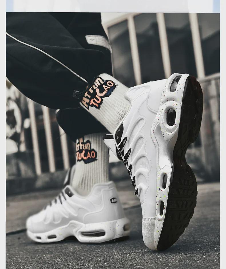 Men's Large Air Cushion Running Shoes - Ideal for Students and Sports