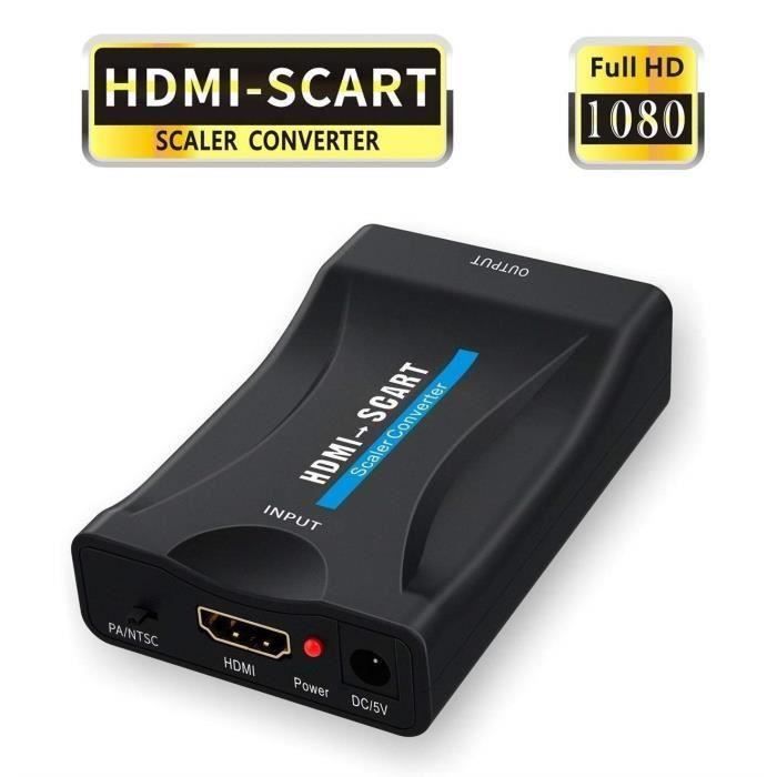 Letouch Адаптер HDMI на SCART GANA HDMI на SCART 1080P HDMI на Scart 60 Гц HD для PS3 Sky DVD Blu-Ray*SQ