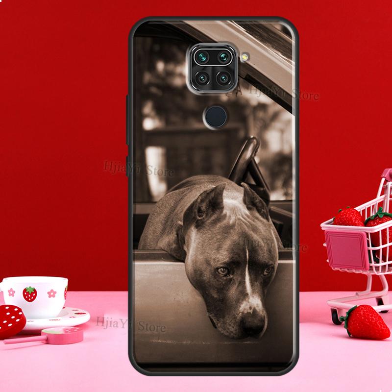 Pit Bull Lovely Dog Pitbull Case For Xiaomi Redmi Note 11 10 9 8 12 Pro Plus 12S 11S 10S Cover For Redmi 12C 10C 10A 9C