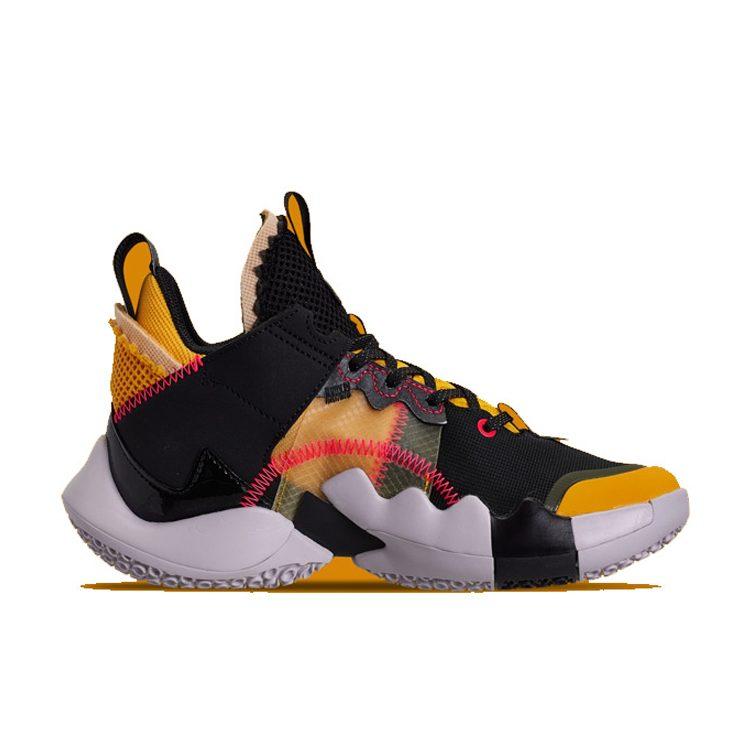 Jordan Почему Не Зеро.2 СЕ Черный Малиновый Желтый GS CK0494-002