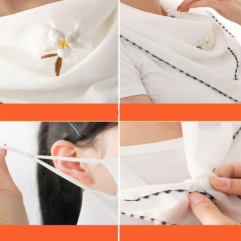 Scarf Fishing Sun UV Protection Unisex Face Cover Triangular Scarf Sunscreen Veil Ice Silk Mask