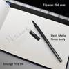 Pentonic 0.7mm Gel Pen & Refill Combo Pack | Black Ink | 10 Pens + 10 Refills for Office, Home & School