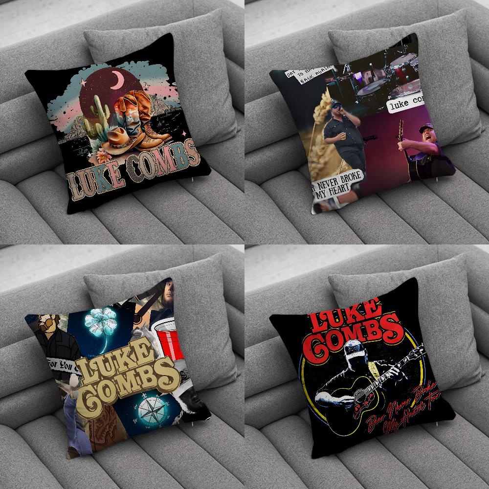 Singer LLuke CCombs Pillow Case Soft Cushion Cases for Farmhouse Sofa Decor Home Decorations and Protector