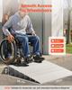 Door Threshold Ramp 138 mm Rise Threshold Ramp for Wheelchair Rated 363 kg