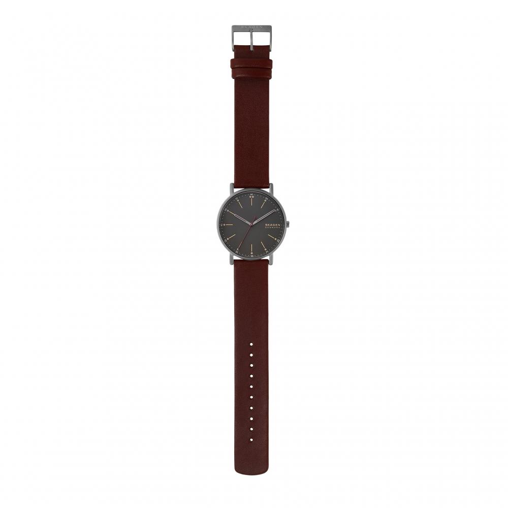 [Skagen] Часы Skagen Signatur SKW6860 мужские коричневые, оригинальный импортный продукт
