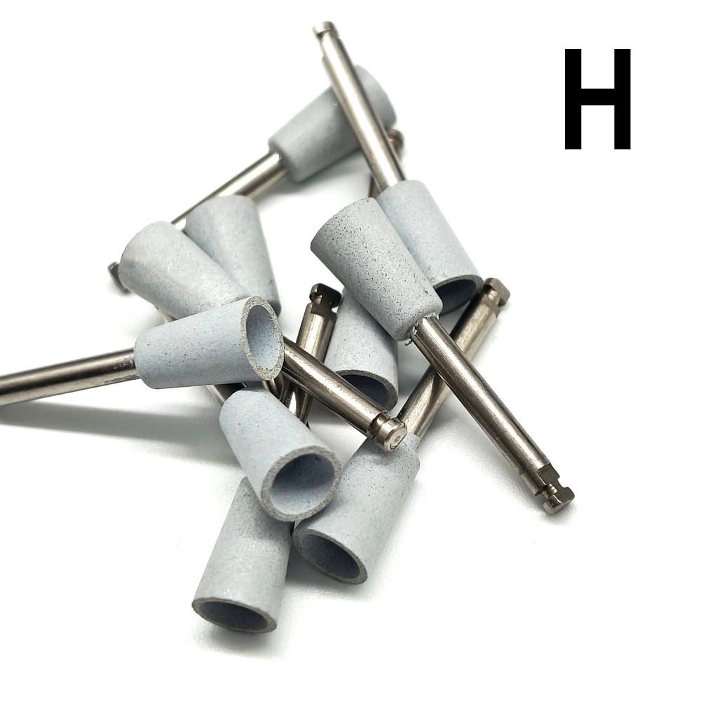 Набор из 9 шт./10 шт./12 шт., набор для полировки стоматологических композитов, фарфоровый полировщик для полировки зубов, полировка металлической коронки для низкоскоростного наконечника