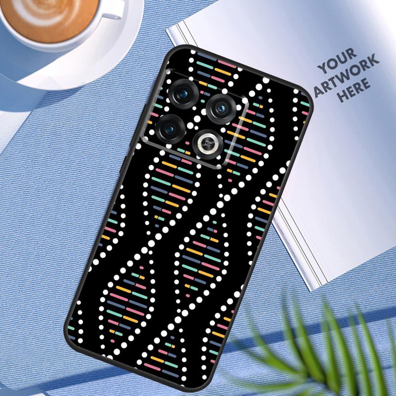 Ретро Иллюстрация ДНК Наука Чехол Для OnePlus 12 12R 11 9 10 Pro 10R 9R 8T 10T Nord 3 CE 2 Lite 2T CE4 N10 N20 N30 Чехол