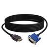 10-метровый кабель HDMI на VGA со звуком для ПК и ЖК-монитора