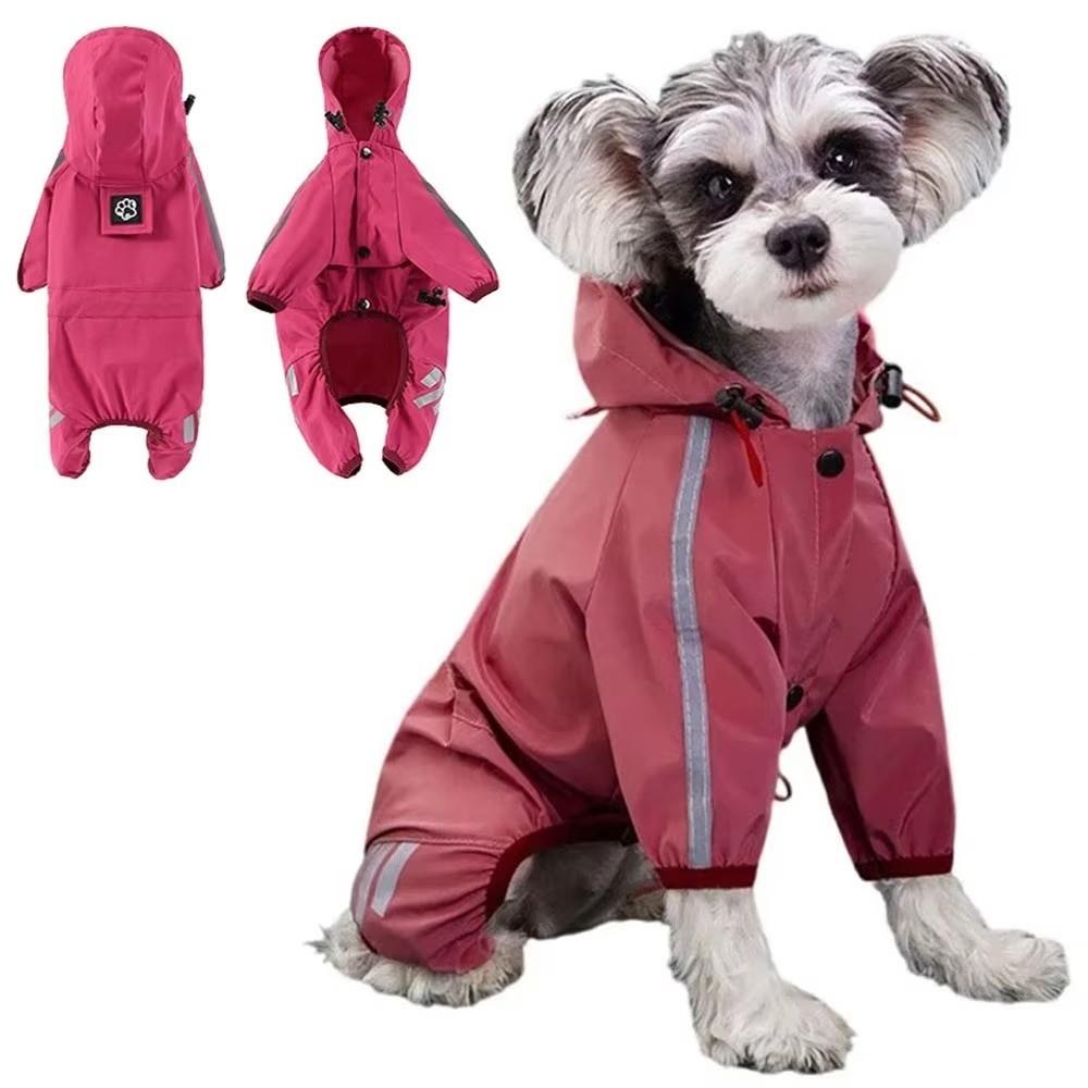 Lightweight Pet Raincoats Waterproof Jumpsuit Raincoat Dog Raincoat  for Small Medium Dogs