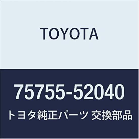 Оригинальные детали TOYOTA Молдинг рамы окна передней двери RR RH Ractis Номер детали 75755-52040
