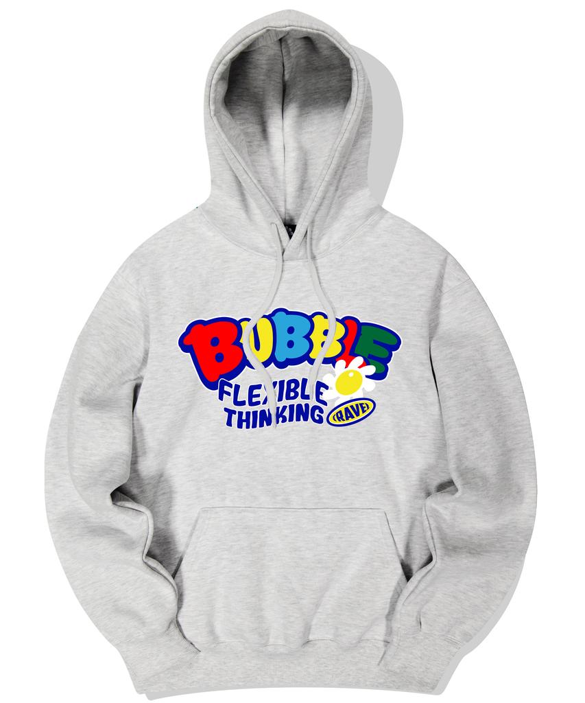 Худи с логотипом Bubble Bubble - Белый