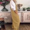 Women's Comfortable Jumpsuit, Casual Loose Wide Leg Jumpsuit, Large Pocket Overalls
