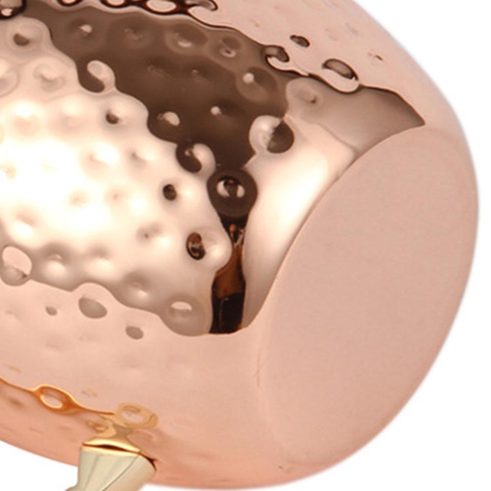 550ml Cocktail Wine Goblet Exterior Copper Plating Irregular Mug Drinking Tumbler Wine Drinking