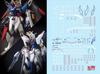 HG RG EG Robot MS Yukisha Detail Up Water Transfer Decal HG Strike Freedom Gundam Fluorescence!! 1/144 (for 1/44 Gundam/Destiny HG-23) [Item]