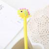 10pcs 0.5mm Cute Pen Creative Dinosaur Shape Gel Pen Cartoon Tyrannosaurus Water-based Signature Pen Learning Office Stationery