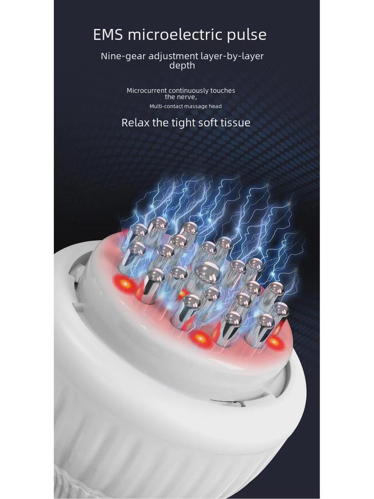 Electric Meridian Brush: Full Body Massage & Slimming Heat Scraping Tool