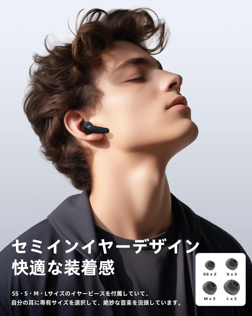 Новые беспроводные наушники ACEFAST SVE с функцией шумоподавления AI Call, динамический драйвер 9 мм, до 30 часов непрерывного воспроизведения, светодиодный дисплей, индикатор оставшегося заряда