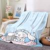 1 шт. Плед CINNAMOROLL Легкий фланелевый плед для дивана, кровати, путешествий, кемпинга, гостиной, офиса, дивана, кресла