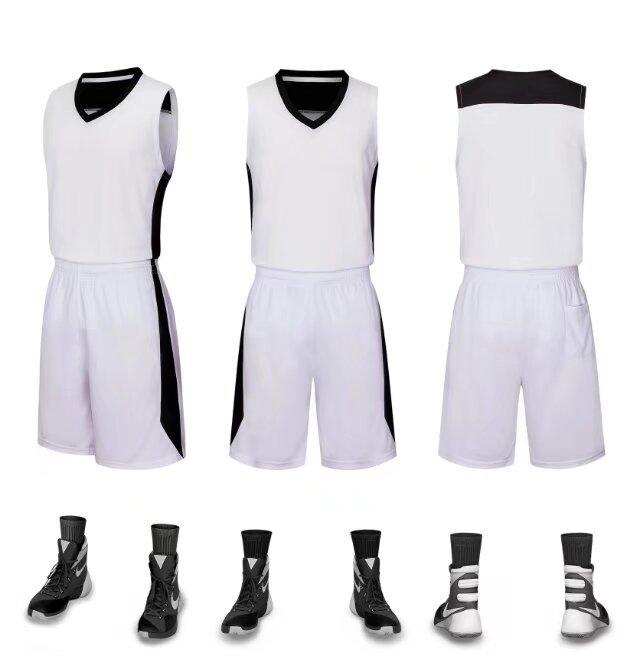 Wholesale basketball jersey set Customized children's jersey Training vest Student basketball sports game jersey Breathable